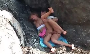 anal sex on the beac ...